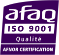ISO9001 depuis 2015