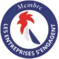 Label Les Entreprises s'engagent Logo du label Les Entreprises s'engagent
